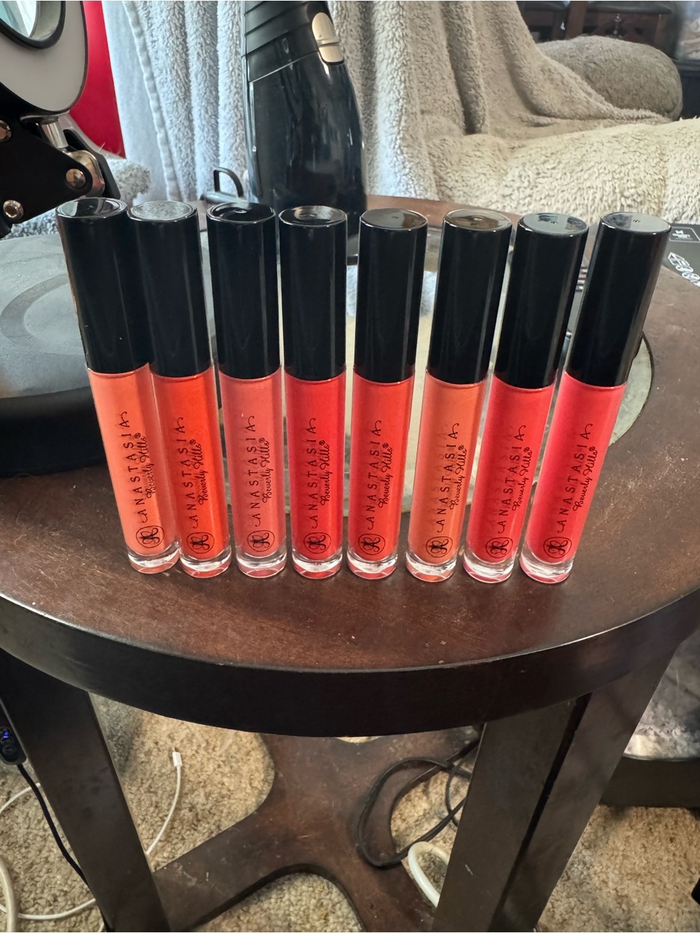 Anastasia Beverly Hills Orange & Coral Hue Lip Gloss Bundle